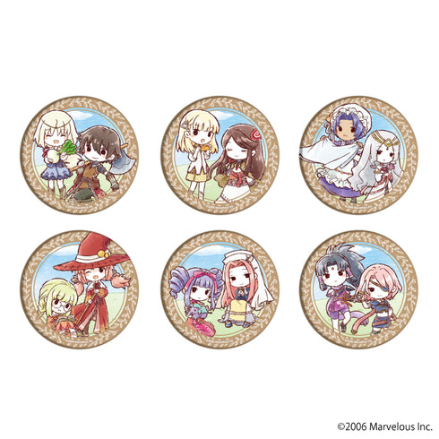 『ルーンファクトリー』缶バッジ 01/BOX(全6種)(グラフアート)